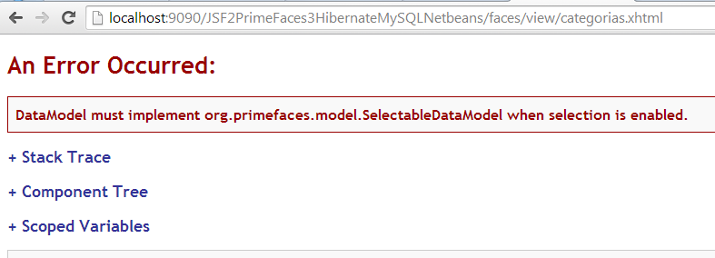 jsf-datamodel-must-implement-org-primefaces-model-selectabledatamodel-when-selection-is-enabled